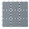 Gray Interlocking Garden Path Tiles Outdoor Flooring Decorative Floor Grass Paver, Pack of 5